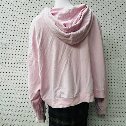 NIKE / pink hoodie / oversized m (3887558876893750801)