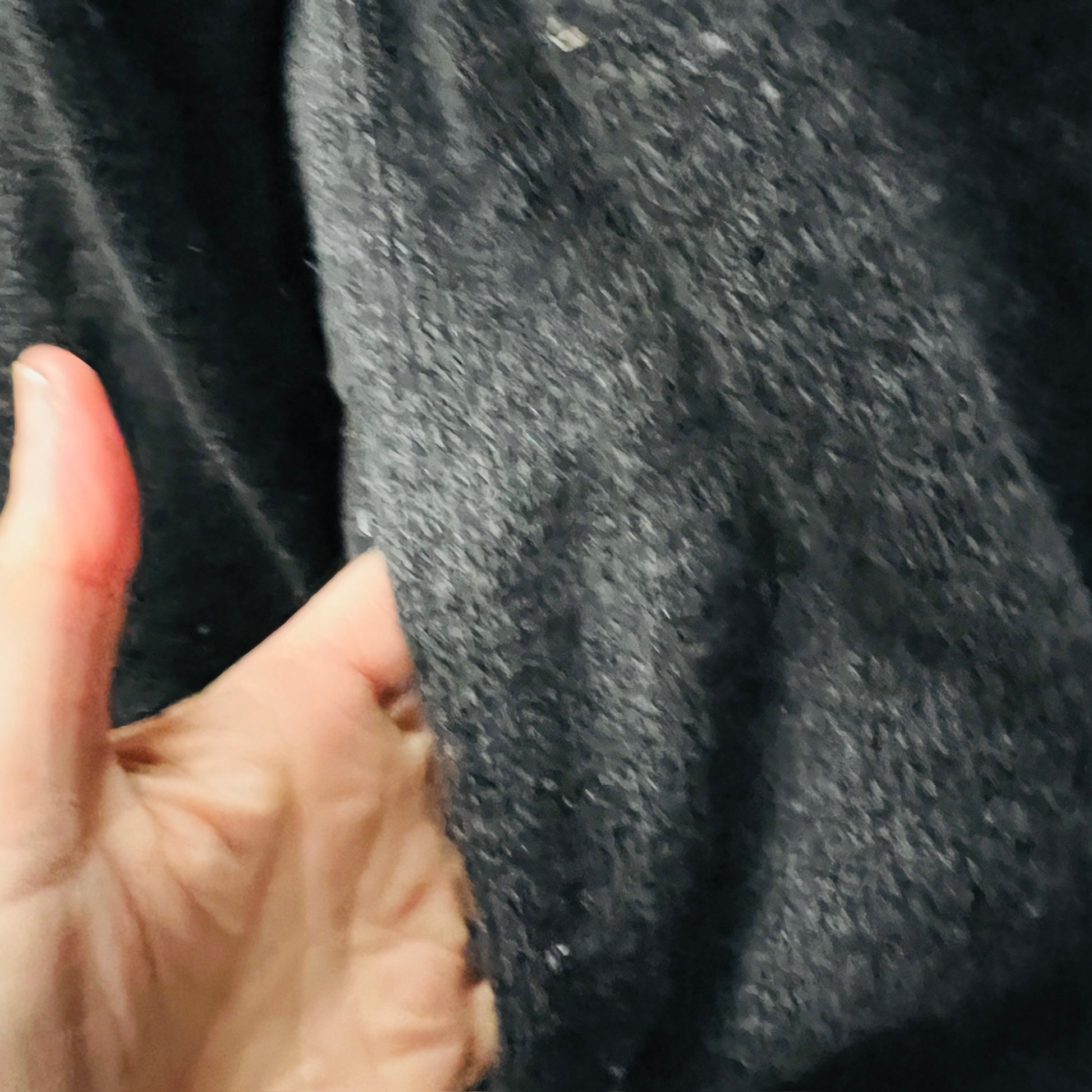 KORU / merino possum silk grey zip front cardigan / s / made in nz (3887558891642506223)