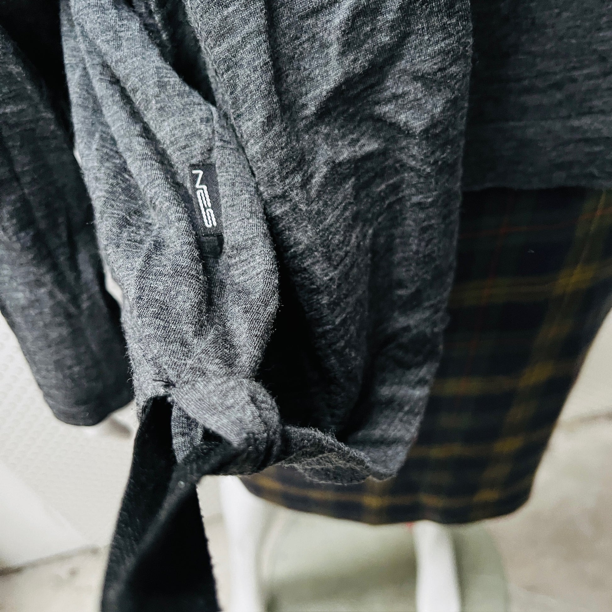 NES / light grey merino jumper / oversized m (3887558910752398720)