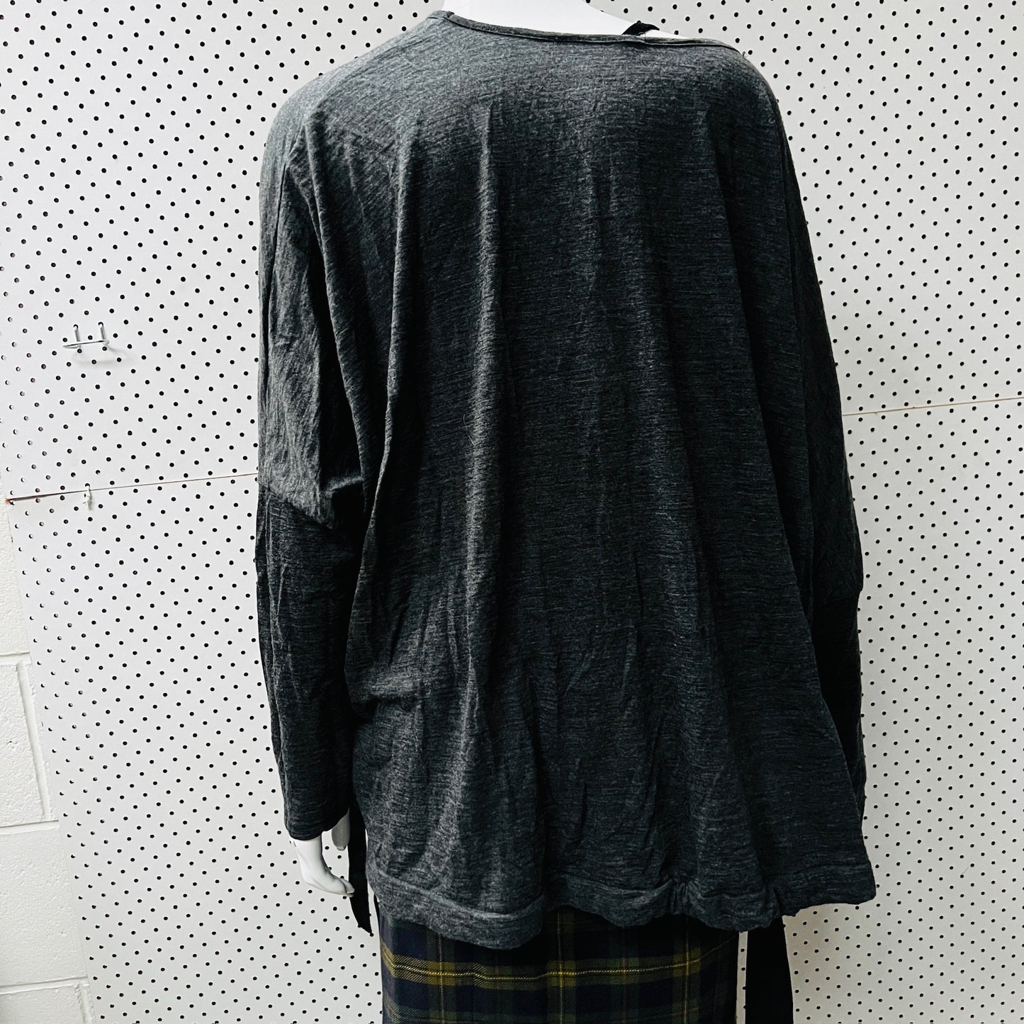 NES / light grey merino jumper / oversized m (3887558920062203962)