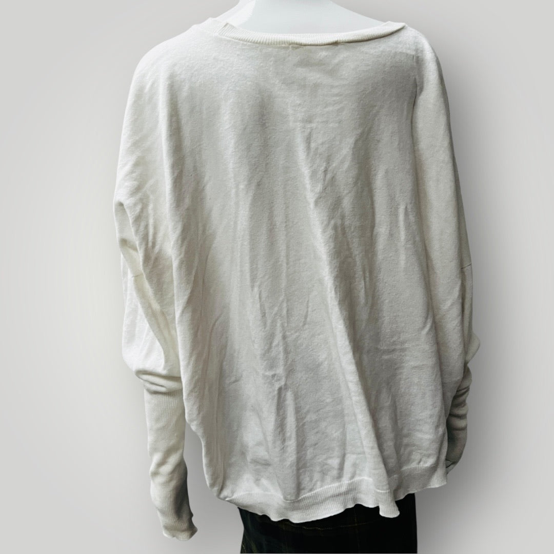 CHAPMAN / white knit / OSFA / made in nz (3887558970733377972)