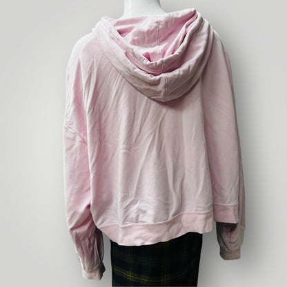 NIKE / pink hoodie / oversized m (3887558992213510266)