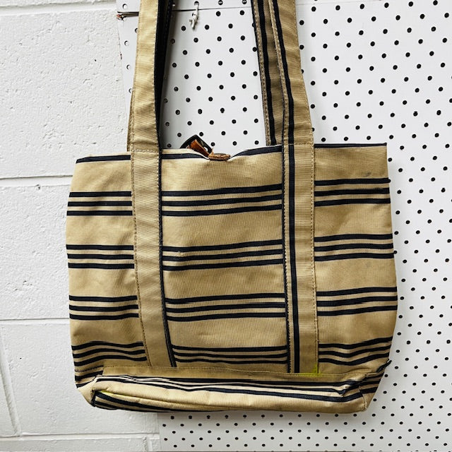 HERSCHEL / striped canvas tote bag (3888053380805893728)