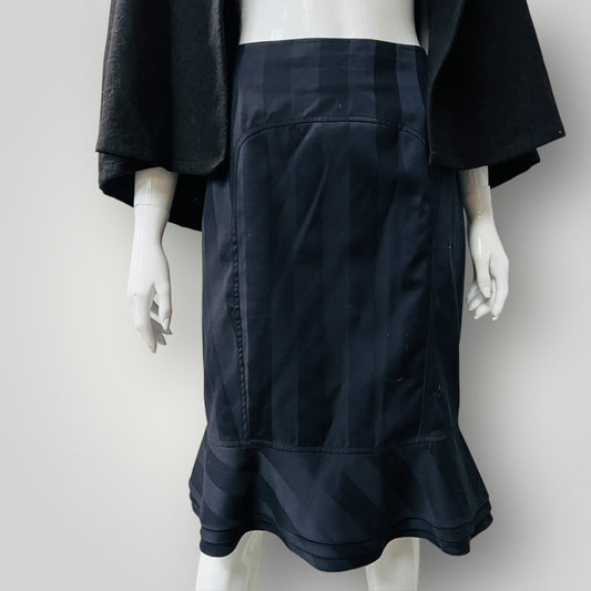 TRELISE COOPER / 'preferred stock' wool skirt / 14 (3888053813284746948)
