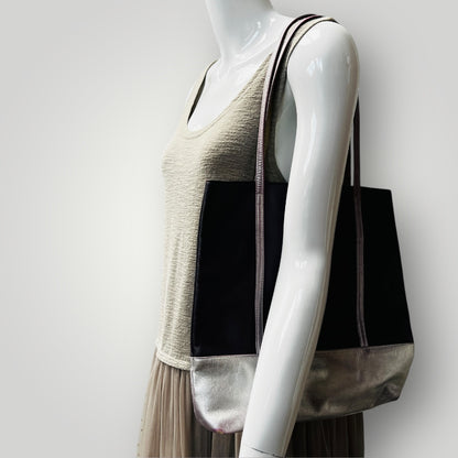AGNES B VOYAGE / leather bag / made in japan (3888053836639219116)