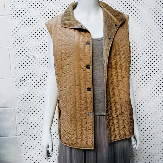 vintage / PSALM / quilted vest / 48 (3888149118824887386)
