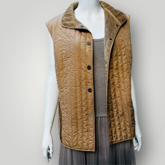 vintage / PSALM / quilted vest / 48 (3888149449126212277)