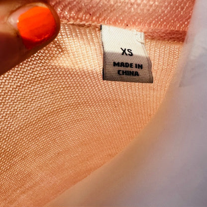 COUNTRY ROAD / v neck pink wool jumper / XS (3888681804022466117)