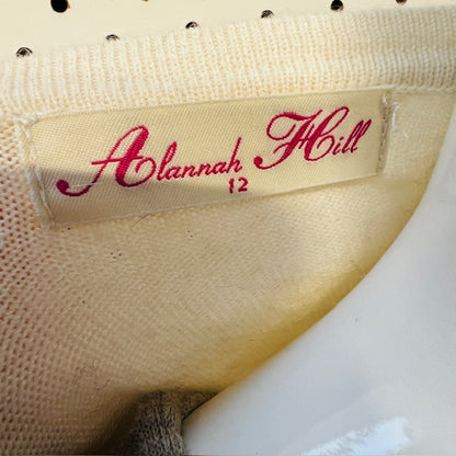 ALANNAH HILL / sneak me a kiss top / wool / s/m (3888681870001457580)