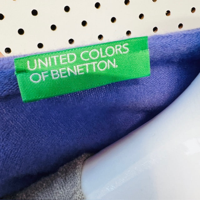 BENETTON / cropped wool jumper / m (3888681882175344837)