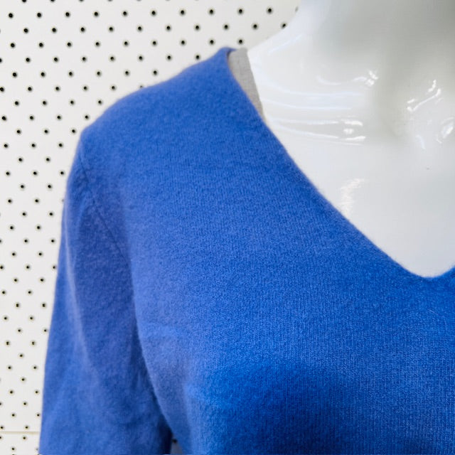 BENETTON / cropped wool jumper / m (3888681883324091992)