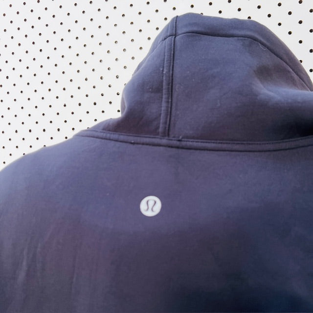 LULULEMON / cropped funnel neck neoprene sweatshirt / s (3888681920422941453)