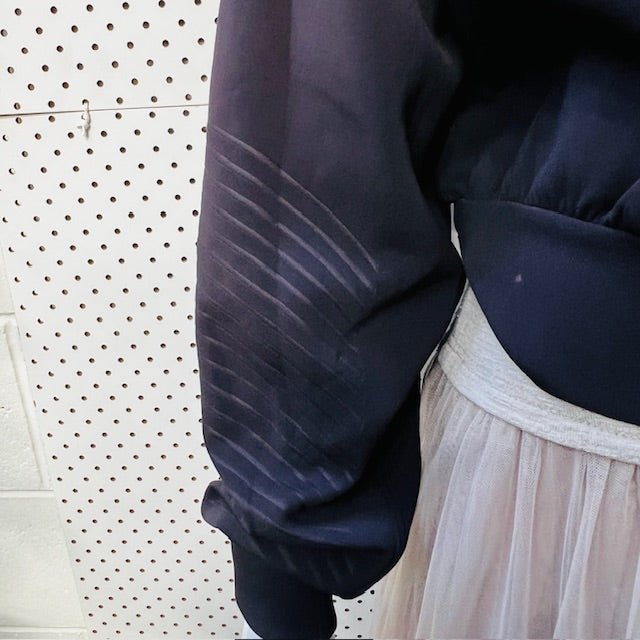 LULULEMON / cropped funnel neck neoprene sweatshirt / s (3888681923852464902)