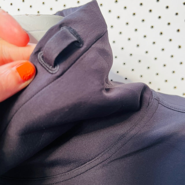 LULULEMON / cropped funnel neck neoprene sweatshirt / s (3888681925502375357)
