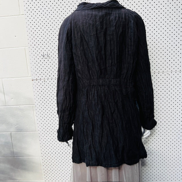 VERGE / sentinel coat / linen / s (3888681938642929295)