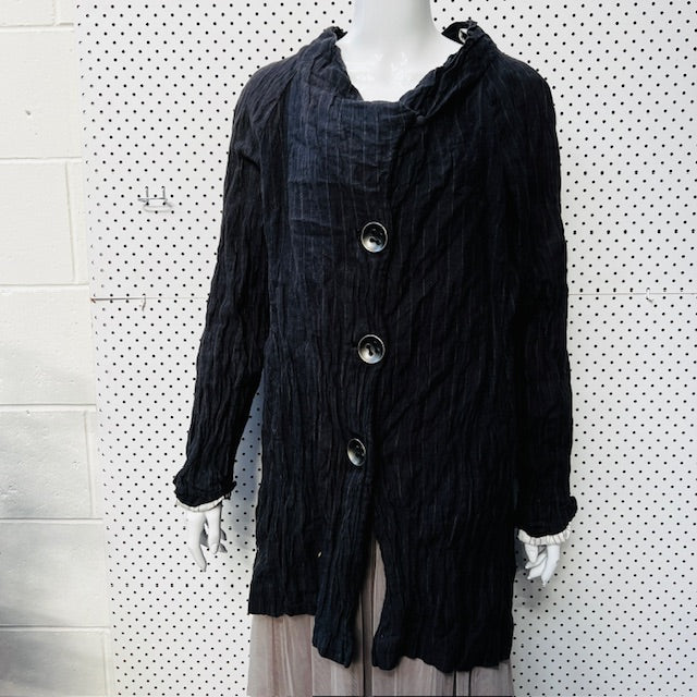 VERGE / sentinel coat / linen / s (3888681944922090413)
