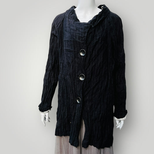 VERGE / sentinel coat / linen / s (3888682202596790708)