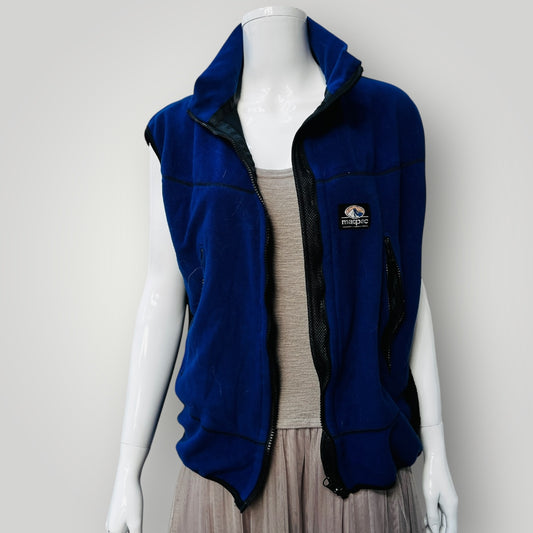 vintage MACPAC / fleece vest / m / made in nz (3888682225602566275)