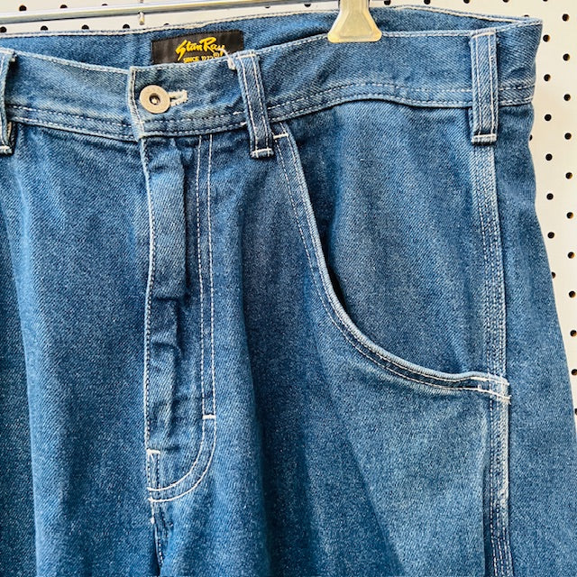 STAN RAY / blue denim 80s painters jeans / 33 (3888810937923890068)