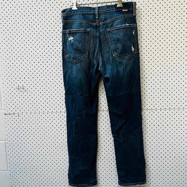 MOTHER / Pixie Tomcat Ankle Jeans in Born To Bite / 31 / made in usa / (3888810953098415117)