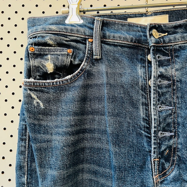 MOTHER / Pixie Tomcat Ankle Jeans in Born To Bite / 31 / made in usa / (3888810962205702912)