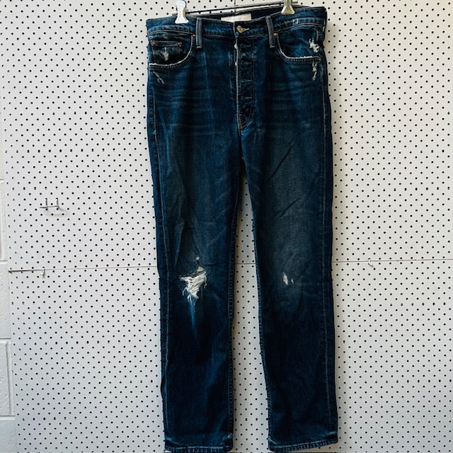 MOTHER / Pixie Tomcat Ankle Jeans in Born To Bite / 31 / made in usa / (3888810964232174651)