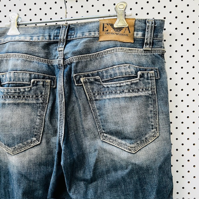 EMPORIO ARMANI / blue denim jeans / 31 (3888810984348297273)