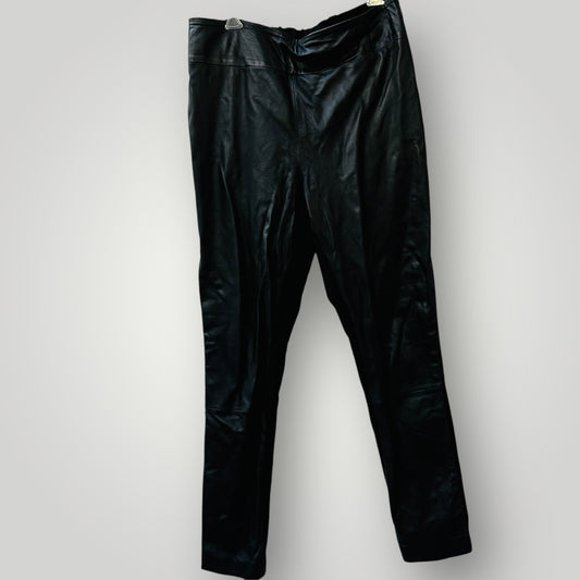 FATE + BECKER / leather leggings / m (3888811268252700038)