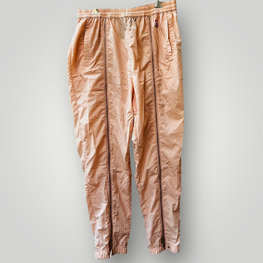PE NATION / short corner tracksuit pants with front zips / L (3888811308477431565)
