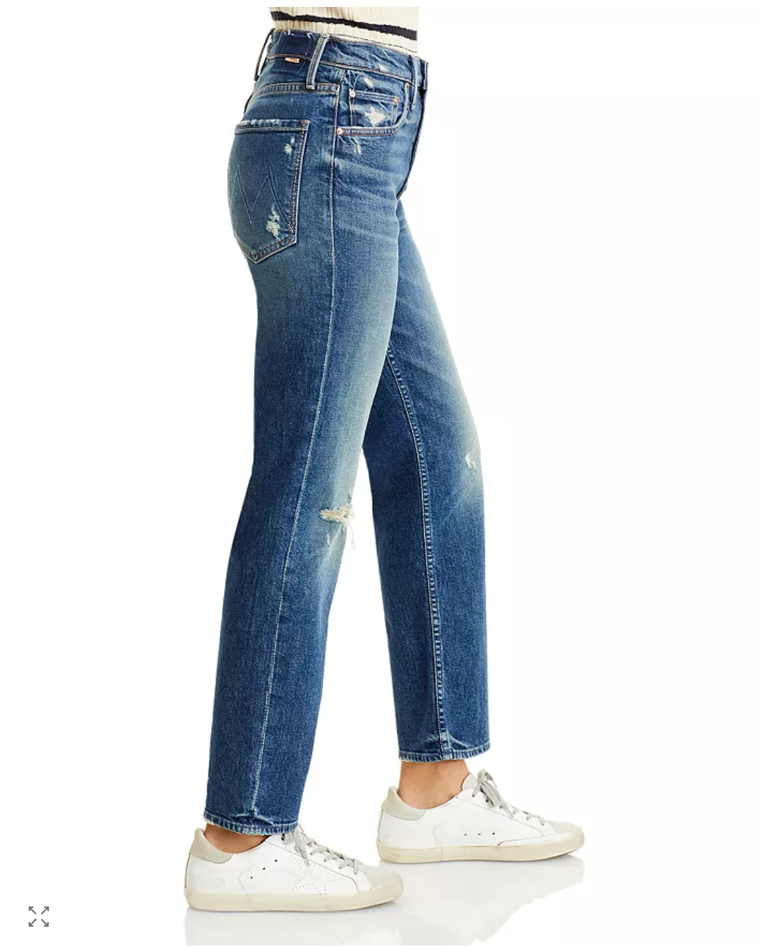 MOTHER / Pixie Tomcat Ankle Jeans in Born To Bite / 31 / made in usa / (3888820577153277497)