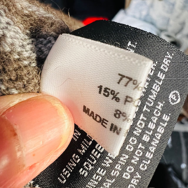 SNOWI (untouched world) / merino possum button front vest / L / made in nz (3888836722276875303)