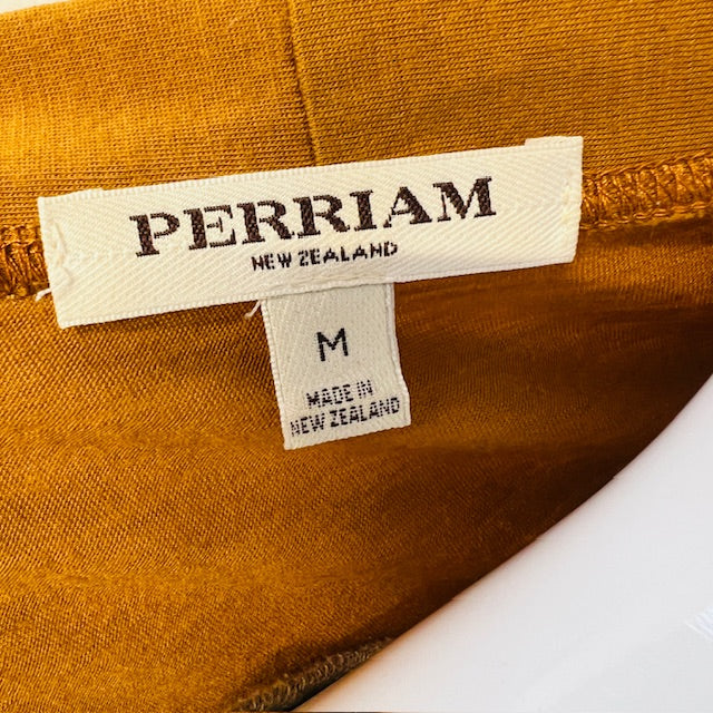 PERRIAM / 'capsule' longline merino cardigan / M / made in nz (3888836810542064865)