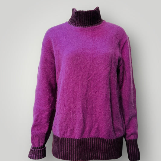 MILL RD / angora merino jumper / s / made in nz (3888837121111935762)