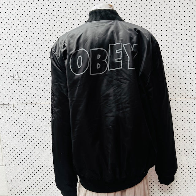 OBEY / american streetwear / windbreaker jacket / m (3889441395540800410)