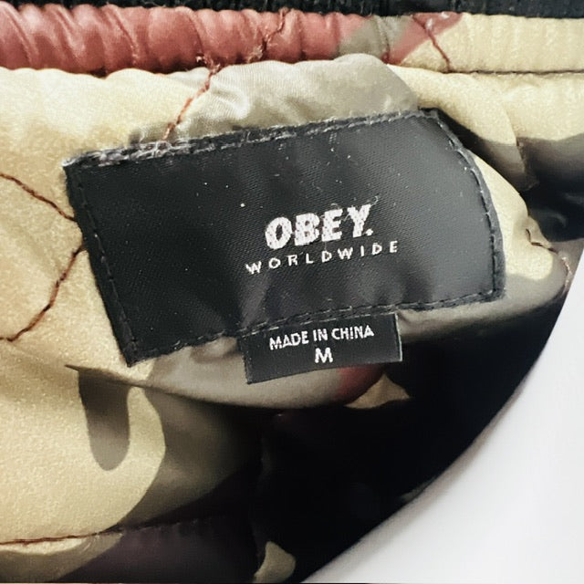 OBEY / american streetwear / windbreaker jacket / m (3889441397659582749)