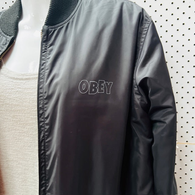 OBEY / american streetwear / windbreaker jacket / m (3889441399233355585)
