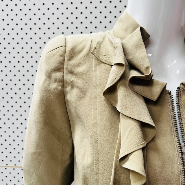 1990s australian vintage / G2 by george gross / silk cropped jacket / s (3889441421039851237)