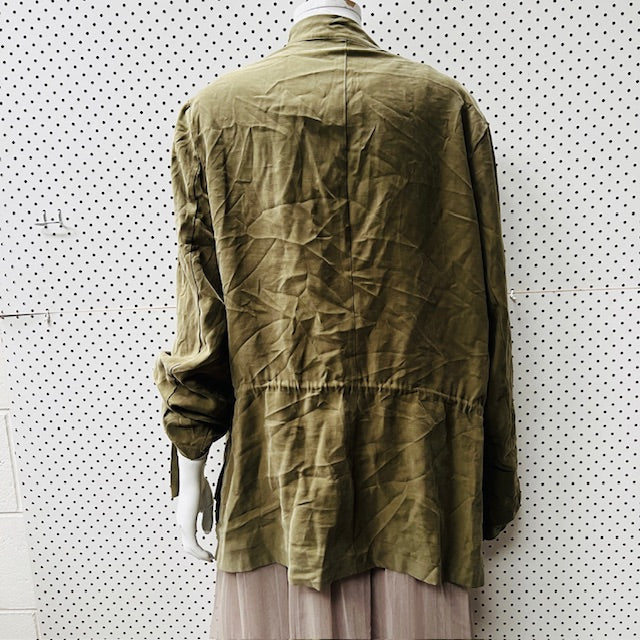 drape jacket / green / s/m (3889441479739711040)