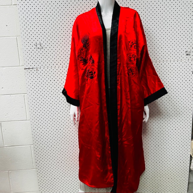 100% silk / robe / one size (3889441507580920682)