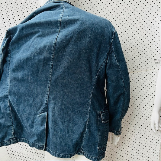 GAP / denim blazer / L (3889445483022024357)