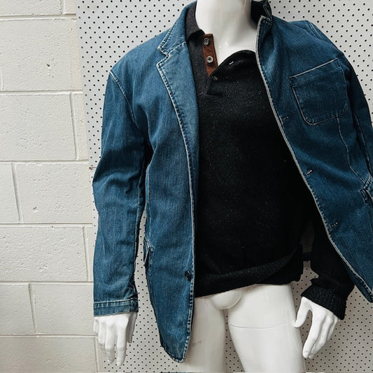 GAP / denim blazer / L (3889445486781998082)