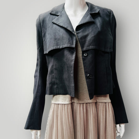 ZAMBESI / highway jacket / linen / s (3889448511429958570)