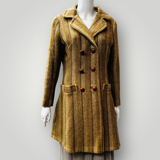1960s nz vintage / wool coat / s (3889448534866646001)
