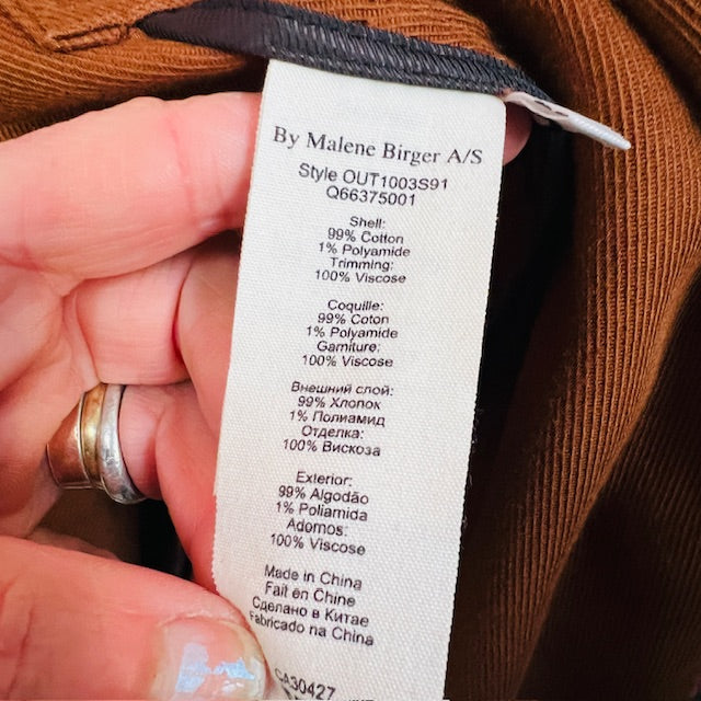 MALENE BIRGER / 'OUT' coat / 38 (3889867487967914058)