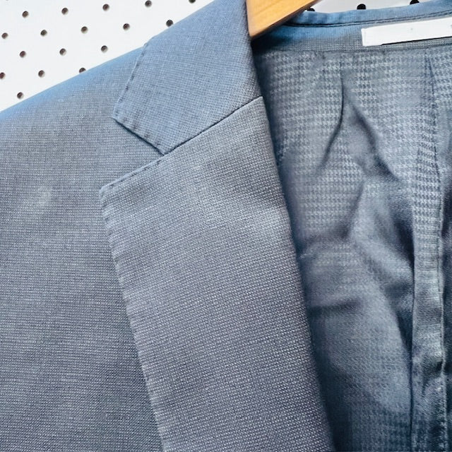CAMBRIDGE / black wool suit / L / $1 no reserve (3890025572315770644)