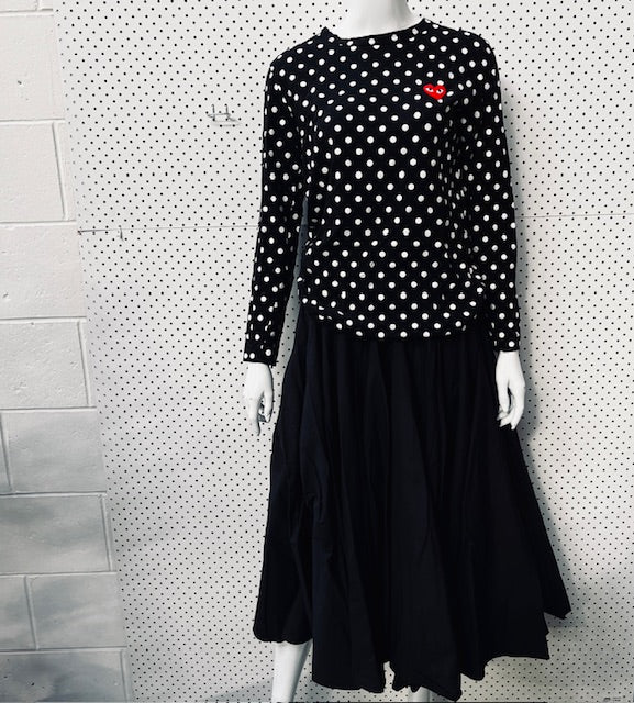1980s nz vintage / very full skirt / s (3890030002576824674)