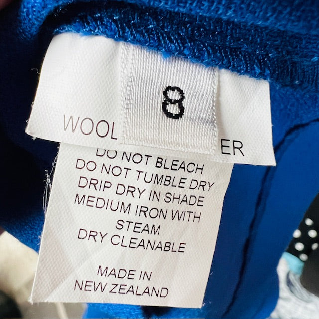 CARLSON / wool dress / s / made in nz (3890118411922999068)