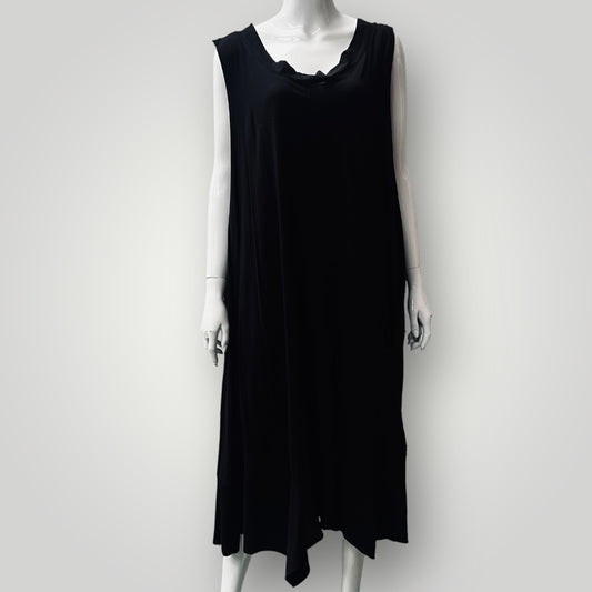 RYAN TURNER / stunning dress with sleeves to tie around dress / 3 / made in nz (3890118782616599383)