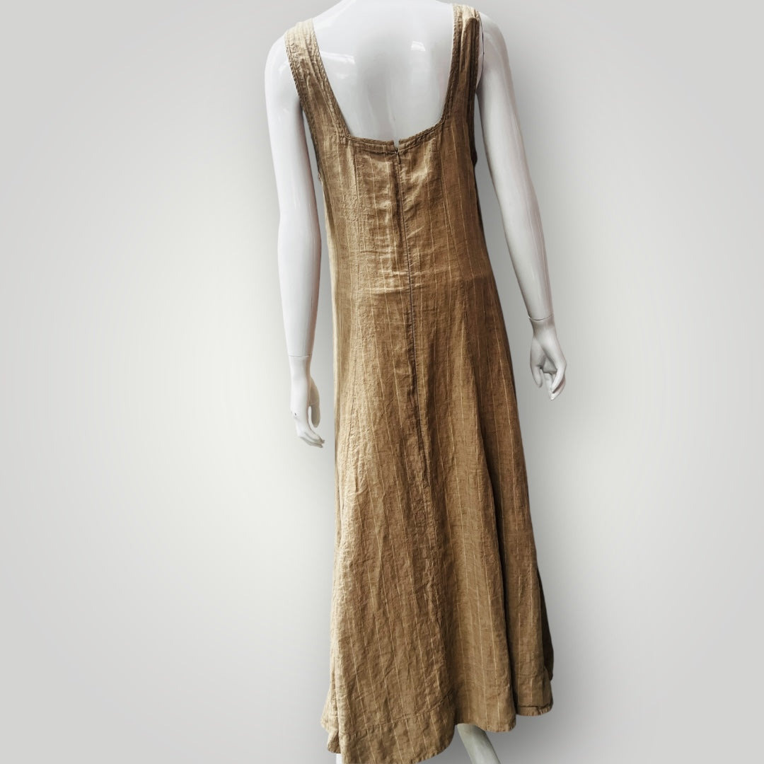 MARLE / anouk dress in linen / 10 (3890118802606231100)