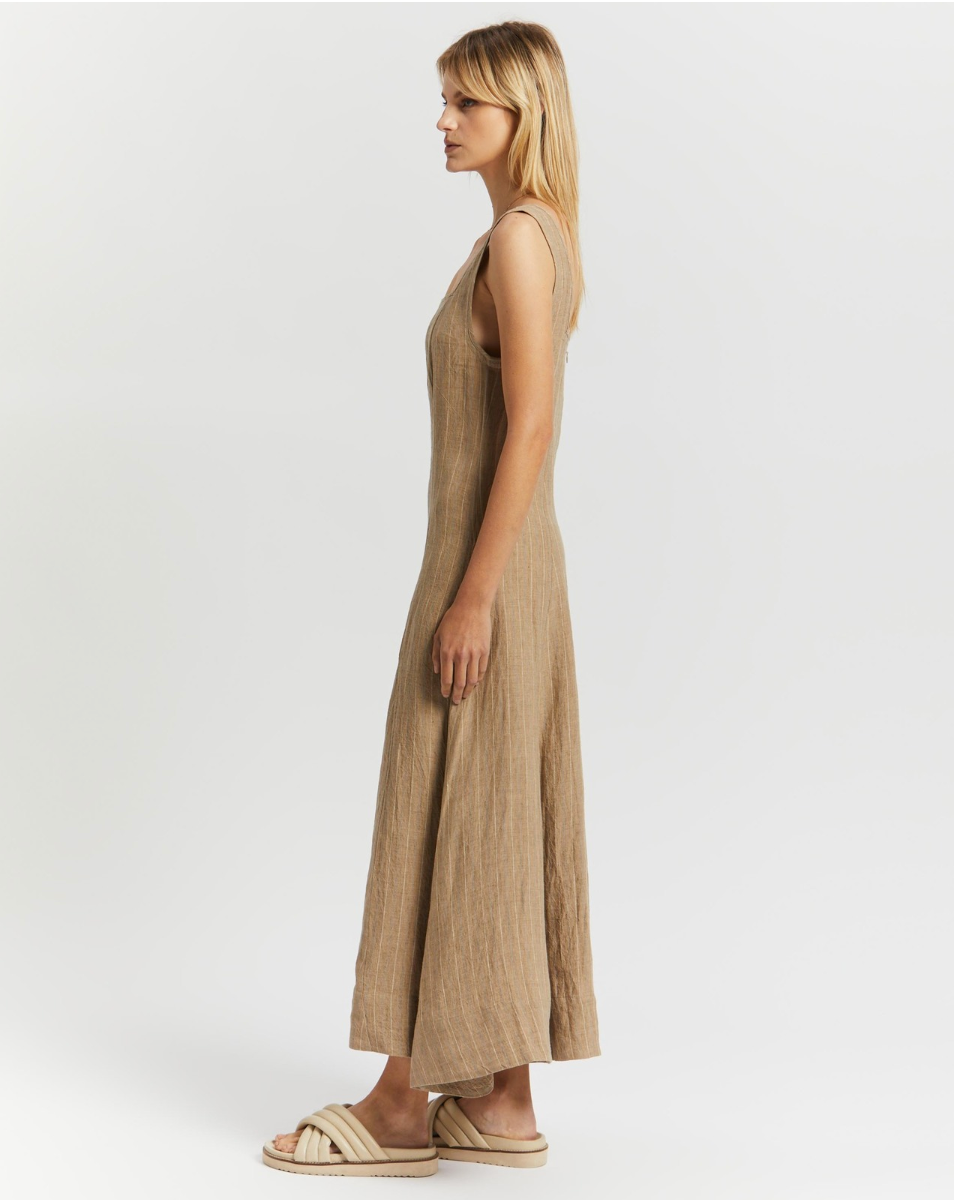 MARLE / anouk dress in linen / 10 (3890123181033361283)